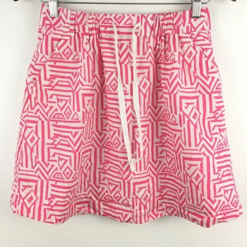 J.Crew Multi-Print Skirt